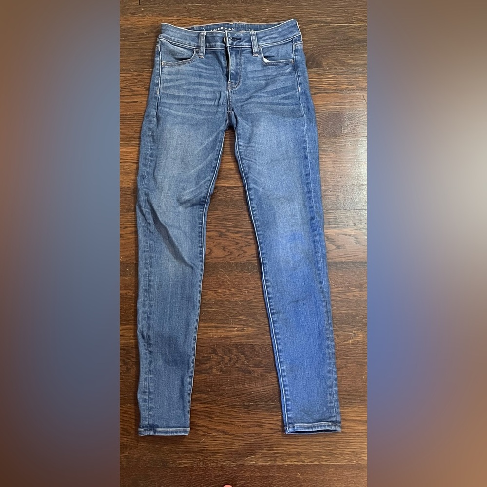 American Eagle Outfitters Classic Blue Jeans Size 0